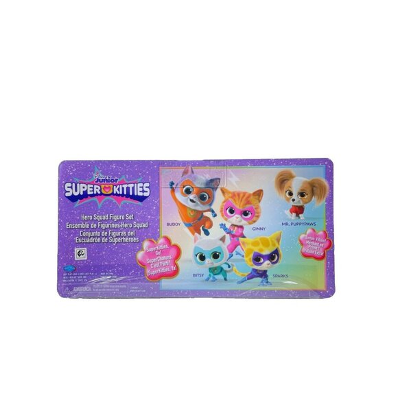 Disney Junior SuperKitties Hero Squad 5 Mini Figure Set - Picture 6 of 8
